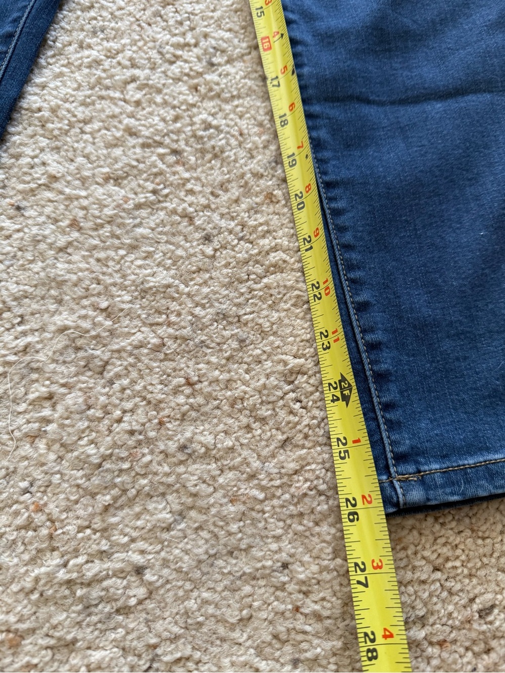 LuLaRoe Dark Blue Denim Jeans with Branded Button - Picture 2 of 6